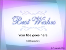 Download best wishes2 PowerPoint Template and other software plugins for Microsoft PowerPoint
